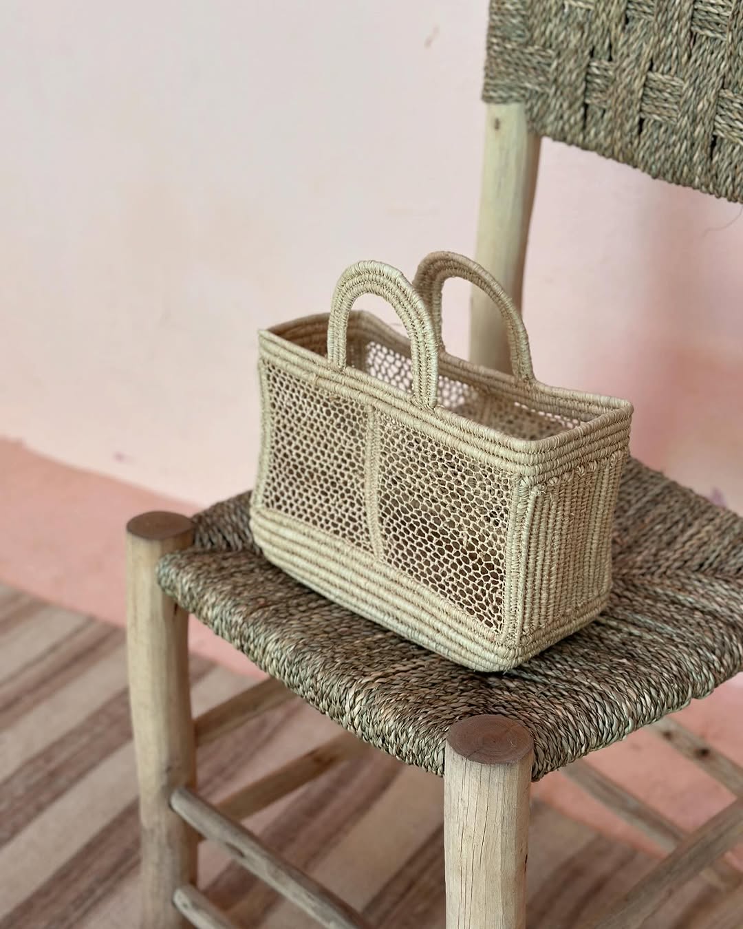 Moroccan Handmade Straw Handbags