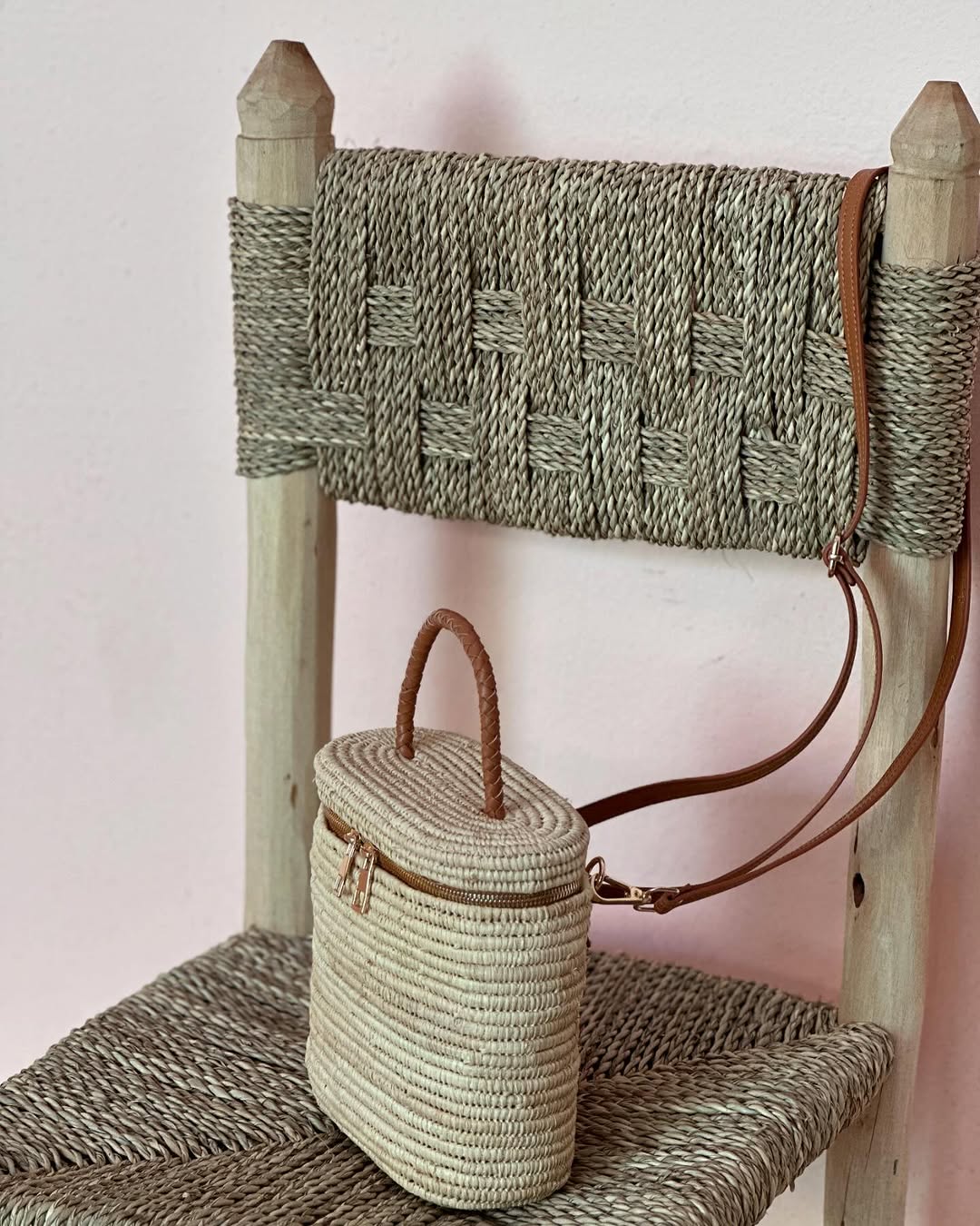 Moroccan Handmade Straw Handbags