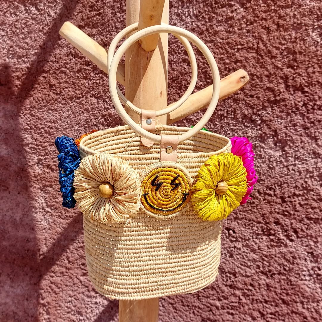 Moroccan Handmade Straw Handbags