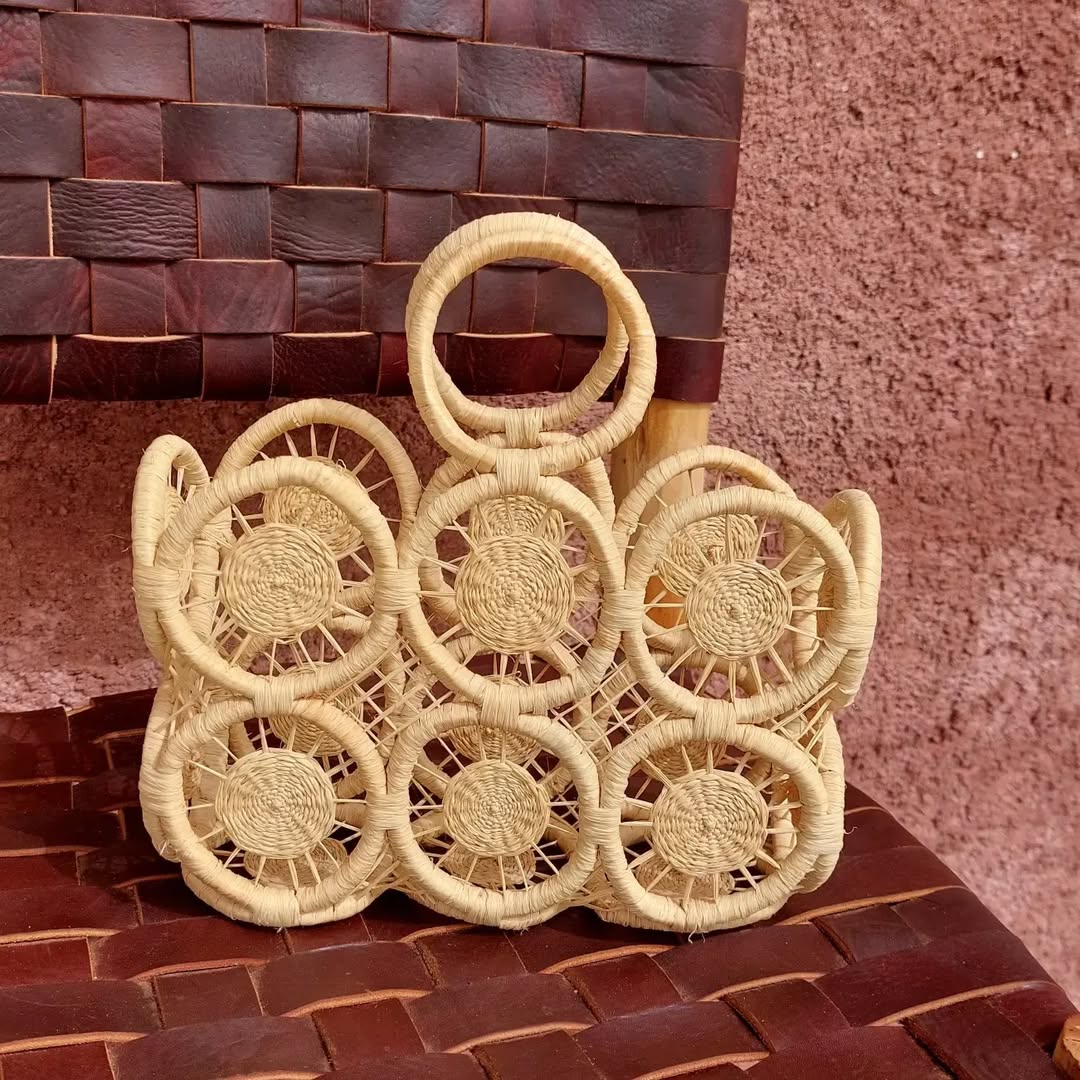 Moroccan Handmade Straw Handbags