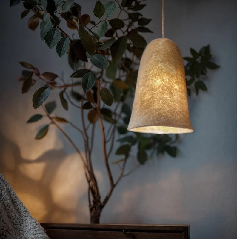 Handcrafted Moroccan Wool Lamps